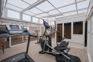 Fitness centrum a/nebo fitness zařízení v ubytování Rosamar Maritim 4*