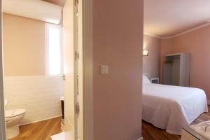 Kúpeľňa v ubytovaní Hostal Los Castañuelos
