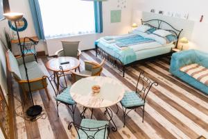 Posteľ alebo postele v izbe v ubytovaní Apartment Fatmagül
