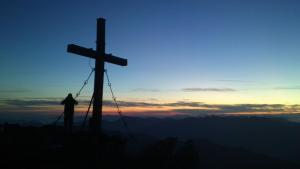 The sunrise or sunset as seen from Az apartmant or nearby