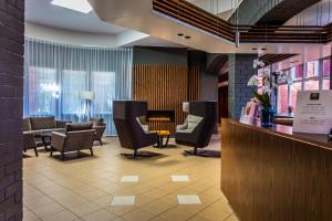 Posezení v ubytování Lepanina Hotell