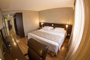 Postel nebo postele na pokoji v ubytování Hotel Campo Largo Comfort + 37 fotografií
