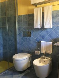 Koupelna v ubytování Casale La Macina - Hotel, Scopello