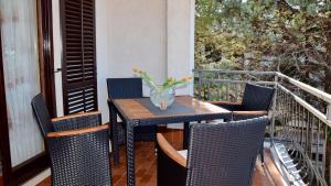 Balkón nebo terasa v ubytování Haus Tanja