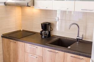 Kuchyň nebo kuchyňský kout v ubytování Apartment Simoni ZD