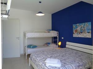 Posteľ alebo postele v izbe v ubytovaní Villa La Chiocciola