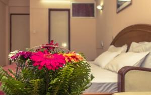 Voodi või voodid majutusasutuse Hotel Kamal toas