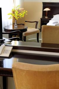 Posezení v ubytování Hotel U Zeleneho stromu