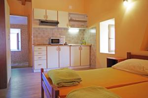 Kuchyň nebo kuchyňský kout v ubytování apartman željana