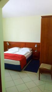 Postel nebo postele na pokoji v ubytování Apartments Vila Kristina