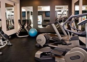 Fitness centrum a/nebo fitness zařízení v ubytování The Vincent Hotel