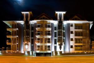 Budynek, w którym mieści się apartament
