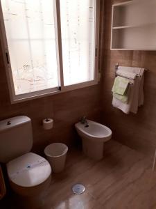 Koupelna v ubytování Hotel Alaska