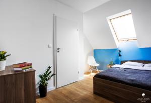 Postel nebo postele na pokoji v ubytování Domki Akacjowa + 37 fotografií
