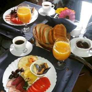 Možnosti snídaně pro hosty v ubytování Elit Hotel