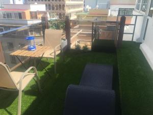 A balcony or terrace at Apto/Suite Santa Cruz Tenerife