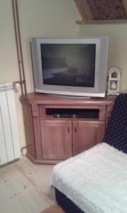 TV a/nebo společenská místnost v ubytování Apartment MG