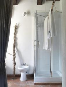 Koupelna v ubytování Locanda San Fantino