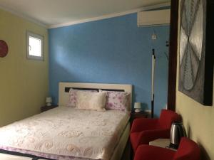 Krevet ili kreveti u jedinici u okviru objekta Apartments OldTown