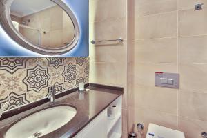 Koupelna v ubytování Kaş Artemis Hotel