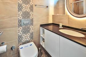Koupelna v ubytování Kaş Artemis Hotel