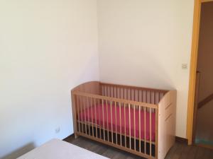Postel nebo postele na pokoji v ubytování Au Repos De La Blaise