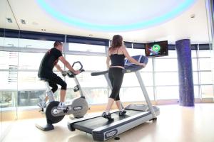 Phòng/tiện nghi tập thể dục tại Yomo Centric