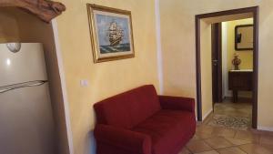 Posezení v ubytování B&B Da Sabrina
