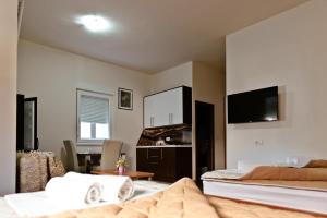 Μια τηλεόραση ή/και κέντρο ψυχαγωγίας στο Apartments Dujmović