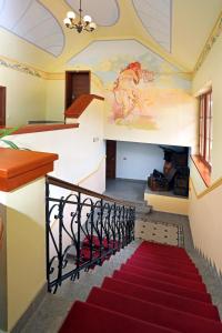 Posezení v ubytování Hotel U Zeleneho stromu