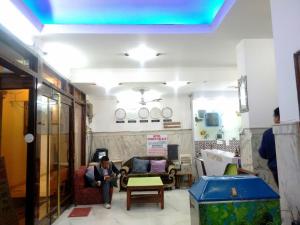 王子宫殿酒店（绿色酒店）的休息区