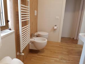 Koupelna v ubytování B&B Verdearancio