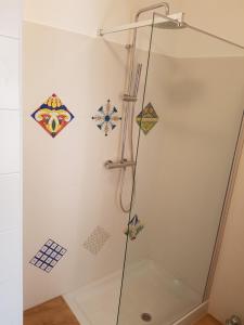 Koupelna v ubytování B&B Verdearancio