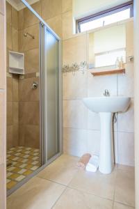 Kylpyhuone majoituspaikassa Hazeldene Accommodation