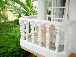 Um jardim em Pousada Casablanca