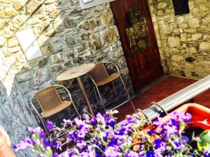 A seating area at Appartamento Armonia
