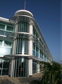 O edifício em que o hotel se localiza
