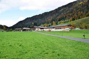 Naturlandschaft in der Nähe des Bauernhofs