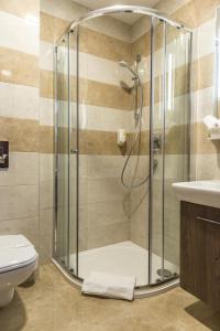 Koupelna v ubytování Hotel Thermalpark
