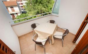 Balkón nebo terasa v ubytování Apartments Hrvatin