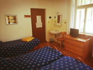 Posteľ alebo postele v izbe v ubytovaní Hotel Fiames