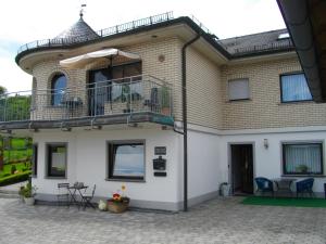 Balkón nebo terasa v ubytování Brigitte Karst