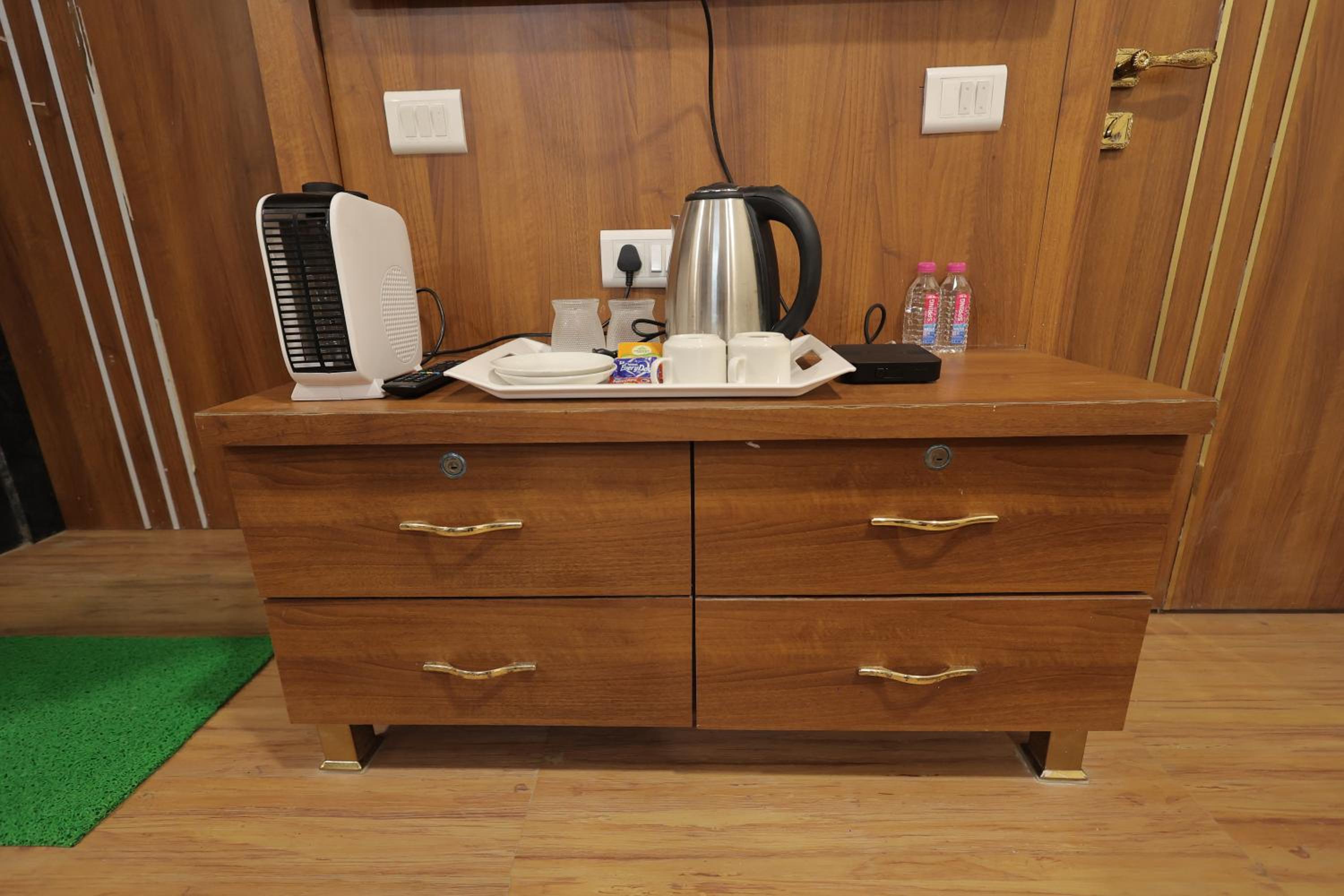 In-room tea and coffee tray