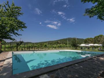 Authentic farm holiday with swimming pool pizza oven spacious garden and private terrace