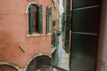 between the channels, in San Marco