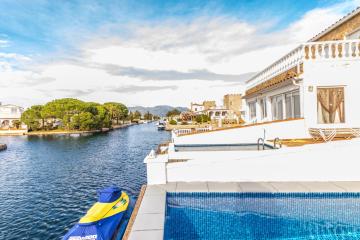 Empurialola -Casa pescador con piscina y amarre en Empuriabrava -152