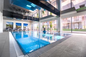 Blue Mare Natura Resort z parkingiem i rowerami