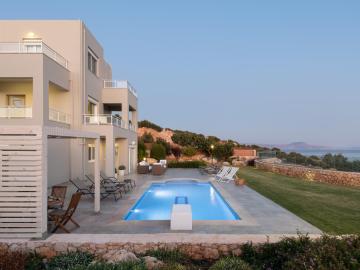 Anemolia Seaview Villa, with private Pool & Garden, By ThinkVilla