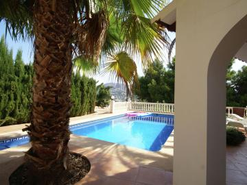 Nice villa in Moraira with private pool and lots of privacy