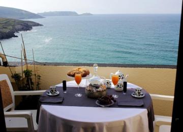 3 bedrooms appartement at Malpica 10 m away from the beach with sea view enclosed garden and wifi
